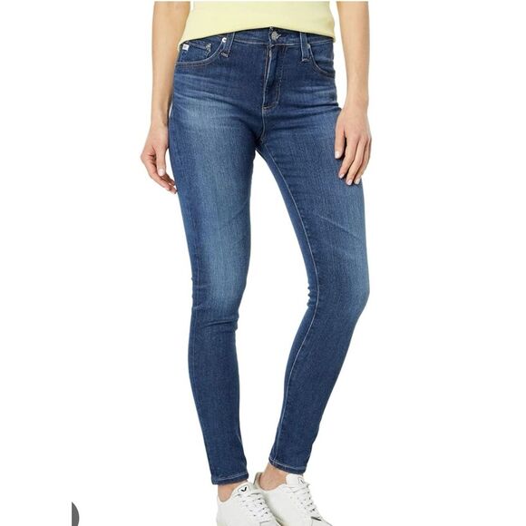 AG Adriano Goldshmied the Farrah high rise skinny jeans 32 - Picture 13 of 13